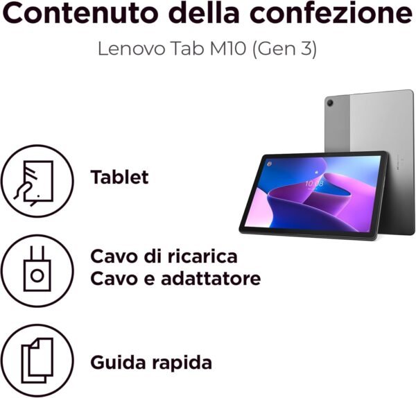Lenovo Tab M10 (3rd Gen) – A Powerful and Stylish Tablet for Work and Play - Image 3